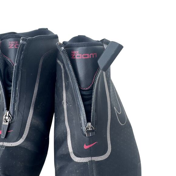 Nike Zoom Brandon Golf Shoes Mens Size 10.5‎ Black Front Zip Closure 379208-006 - Picture 7 of 11